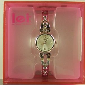 L.E.I. Silver Watch